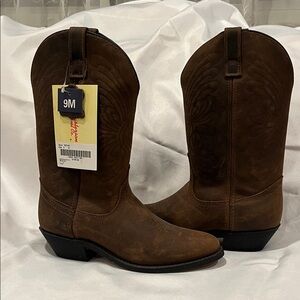 Classic Brown Western Boots